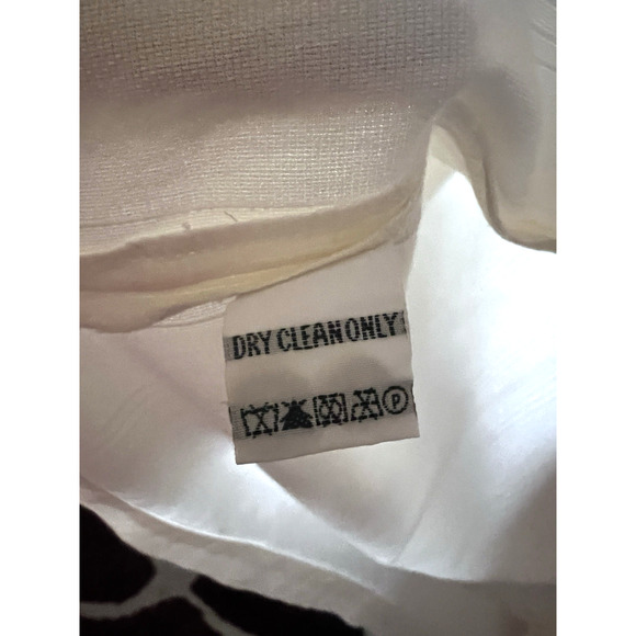 Tommy Bahama White Silk Button Up Shirt Large Pocket Happy New Year Cocktails - Picture 10 of 11